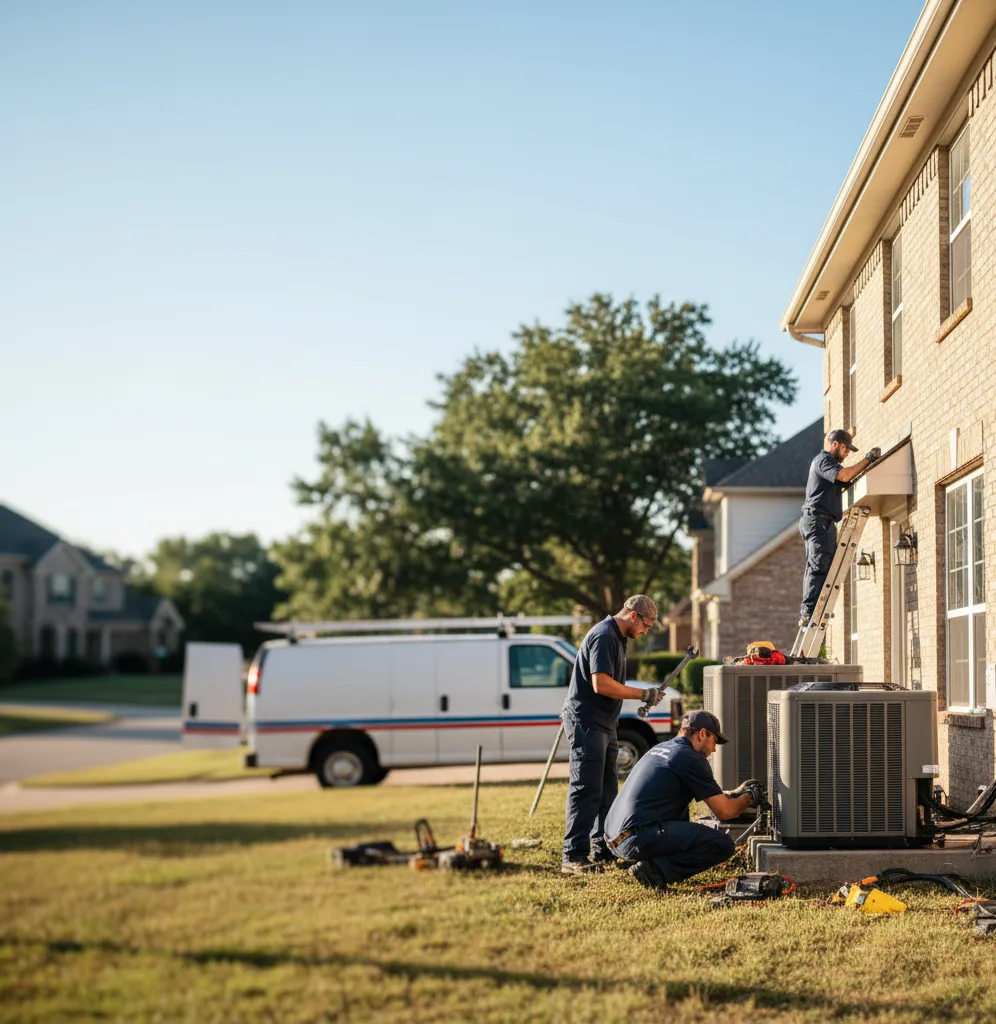 Heating System Repair in Hamshire, TX
